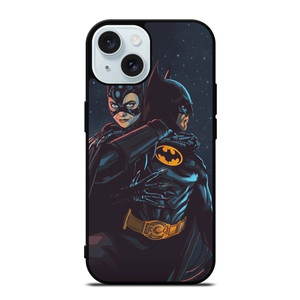 CATWOMAN AND BATMAN ROMANCE iPhone 15  Case Cover
