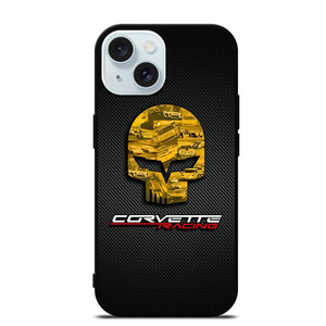 CHEVY CORVETTE RACING PUNISHER iPhone 15  Case Cover CHEVY CORVETTE RACING PUNISHER iPhone 15  Case Cover
