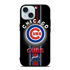 CHICAGO CUBS LOGO BASEBALL CLUB iPhone 15 Case Cover CHICAGO CUBS LOGO BASEBALL CLUB iPhone 15 Case Cover
