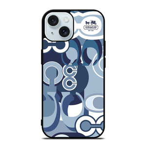 COACH LEATHERWARE iPhone 15  Case Cover