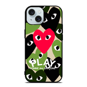 COMME DES GARCONS PLAY BAPE iPhone 15  Case Cover