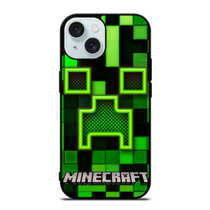 CREEPER MINECRAFT iPhone 15 Case Cover CREEPER MINECRAFT iPhone 15 Case Cover