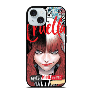 CRUELLA DEVILLE YOUNG DISNEY CARTOON iPhone 15  Case Cover