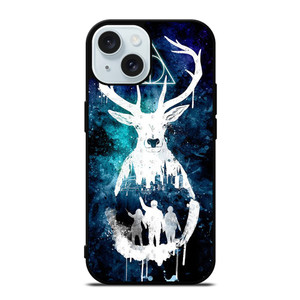 DEATHLY HALLOWS HARRY POTTER AQUARELL iPhone 15  Case Cover DEATHLY HALLOWS HARRY POTTER AQUARELL iPhone 15  Case Cover