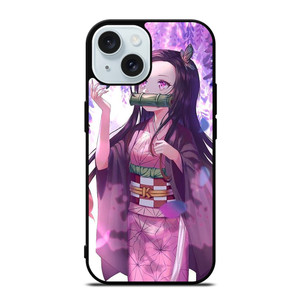 DEMON SLAYER KIMETSU NO YAIBA NEZUKO KAMADO iPhone 15  Case Cover