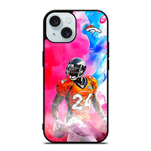 DENVER BRONCOS 24 CHAMP BAILEY iPhone 15  Case Cover