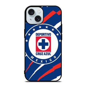 DEPORTIVO CRUZ AZUL MEXICO FOOTBALL CLUB iPhone 15 Case Cover DEPORTIVO CRUZ AZUL MEXICO FOOTBALL CLUB iPhone 15 Case Cover