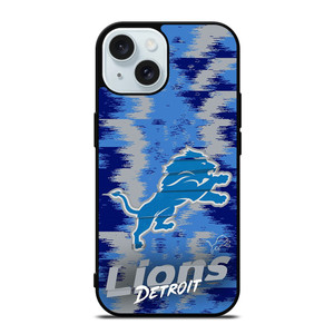 DETROIT LIONS LOGO ICON iPhone 15  Case Cover