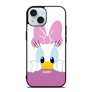 DISNEY CARTOON DAISY DUCK FLAT iPhone 15 Case Cover DISNEY CARTOON DAISY DUCK FLAT iPhone 15 Case Cover