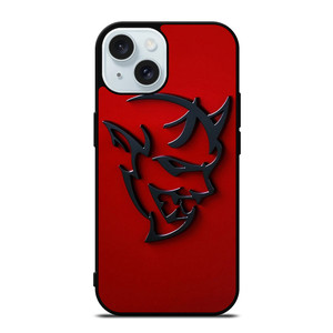 DODGE DEMON LOGO RED iPhone 15  Case Cover