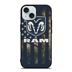DODGE RAM FLAG iPhone 15  Case Cover