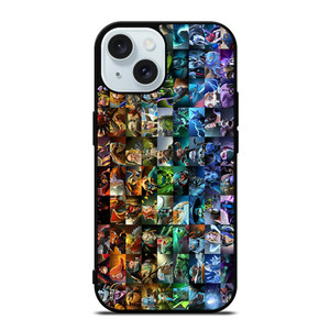 DOTA GAME ALL CHARACTER iPhone 15 Case Cover DOTA GAME ALL CHARACTER iPhone 15 Case Cover