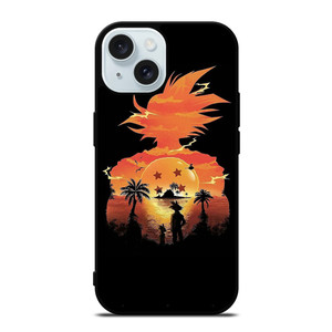 DRAGON BALL GOKU SILHOUETTE iPhone 15  Case Cover DRAGON BALL GOKU SILHOUETTE iPhone 15  Case Cover