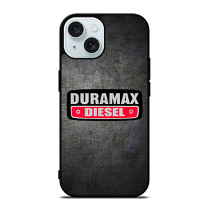 DURAMAX DIESEL LOGO METAL iPhone 15 Case Cover DURAMAX DIESEL LOGO METAL iPhone 15 Case Cover