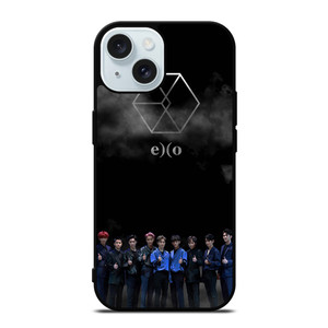 EXO BOYBAND LOGO FOG iPhone 15 Case Cover EXO BOYBAND LOGO FOG iPhone 15 Case Cover