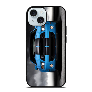FORD MUSTANG BLUE iPhone 15  Case Cover FORD MUSTANG BLUE iPhone 15  Case Cover