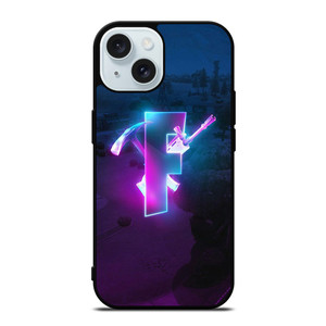 FORNITE GLOWING LOGO iPhone 15  Case Cover FORNITE GLOWING LOGO iPhone 15  Case Cover