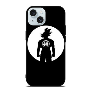 GOKU DRAGON BALL BLACK WHITE iPhone 15  Case Cover GOKU DRAGON BALL BLACK WHITE iPhone 15  Case Cover