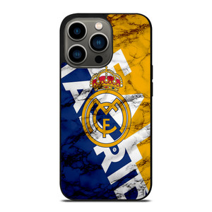 REAL MADRID MARBLE ART LOGO iPhone 13 Pro Case