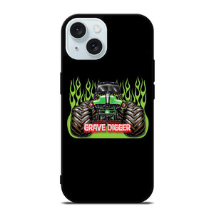 GRAVE DIGGER MONSTER RACING CAR iPhone 15 Case Cover GRAVE DIGGER MONSTER RACING CAR iPhone 15 Case Cover