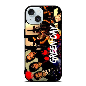GREEN DAY ROCK BAND iPhone 15  Case Cover GREEN DAY ROCK BAND iPhone 15  Case Cover