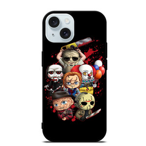 HORROR CILLAIN CHARACTER KAWAII iPhone 15  Case Cover
