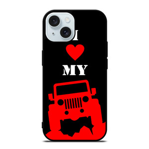 I LOVE MY JEEP iPhone 15  Case Cover