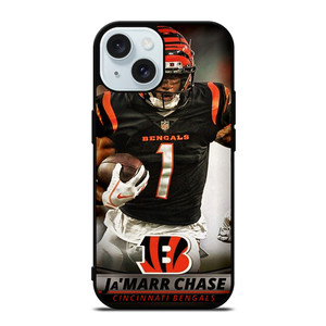 JA'MARR CHASE CINCINNATI BENGALS iPhone 15  Case Cover