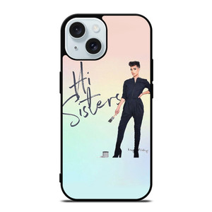JAMES CHARLES HI SISTERS iPhone 15 Case Cover JAMES CHARLES HI SISTERS iPhone 15 Case Cover