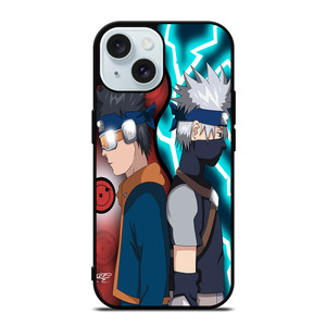 KAKASHI AND OBITO KIDS iPhone 15  Case Cover