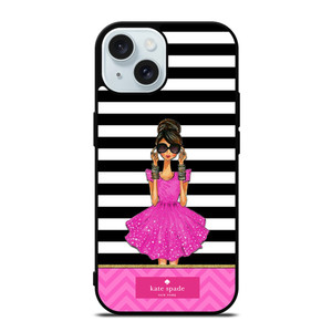 KATE SPADE PINK GIRLS iPhone 15  Case Cover