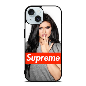 KYLIE SUPREME JENNER iPhone 15 Case Cover KYLIE SUPREME JENNER iPhone 15 Case Cover
