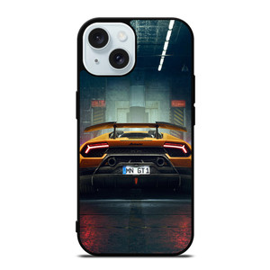 LAMBORGHINI CAR DRIVE iPhone 15  Case Cover LAMBORGHINI CAR DRIVE iPhone 15  Case Cover