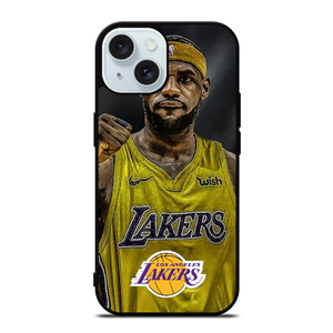 LEBRON JAMES LA LAKERS 23 iPhone 15 Case Cover LEBRON JAMES LA LAKERS 23 iPhone 15 Case Cover