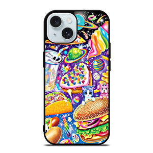 LISA FRANK FOOD iPhone 15  Case Cover