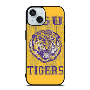 LSU TIGERS WALL ART iPhone 15  Case Cover