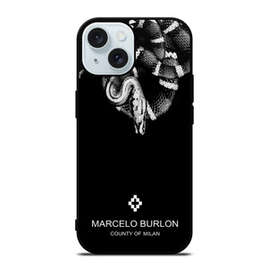 MARCELO BURLON SNAKE 2 iPhone 15 Case Cover MARCELO BURLON SNAKE 2 iPhone 15 Case Cover