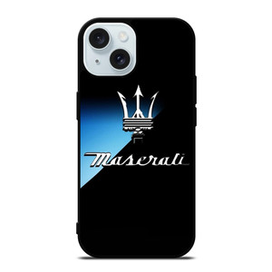 MASERATI DARK BLUE LOGO iPhone 15  Case Cover