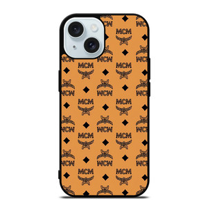 MCM WORLDWIDE ICON YELLOW iPhone 15  Case Cover