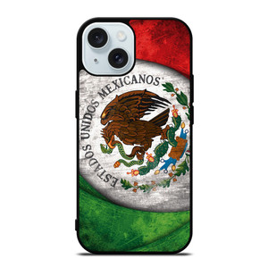 MEXICO FLAG MEXICANOS iPhone 15  Case Cover