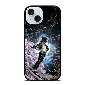 MICHAEL JACKSON CARTOON ART iPhone 15  Case Cover