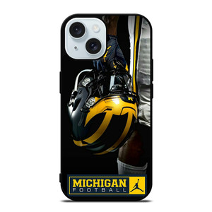 MICHIGAN WOLVERINES FOOTBALL 2 iPhone 15 Case Cover MICHIGAN WOLVERINES FOOTBALL 2 iPhone 15 Case Cover