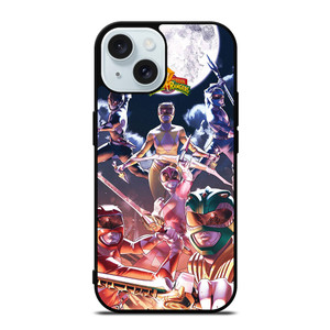 MIGHTY MORPHIN POWER RANGERS iPhone 15  Case Cover MIGHTY MORPHIN POWER RANGERS iPhone 15  Case Cover