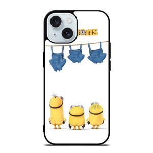 MINIONS DRYING CLOTHES iPhone 15 Case Cover MINIONS DRYING CLOTHES iPhone 15 Case Cover