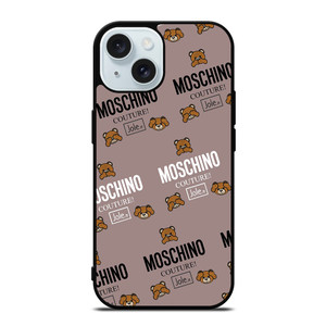 MOSCHINO COUTURE LOGO iPhone 15  Case Cover