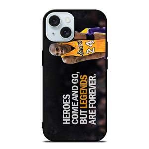 NBA LAKERS KOBE BRYANT iPhone 15  Case Cover NBA LAKERS KOBE BRYANT iPhone 15  Case Cover