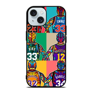 NBA LEGENDS ART iPhone 15 Case Cover NBA LEGENDS ART iPhone 15 Case Cover