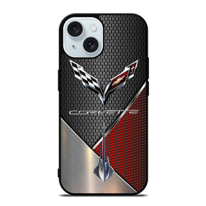 NEW CORVETTE STINGRAY LOGO iPhone 15  Case Cover NEW CORVETTE STINGRAY LOGO iPhone 15  Case Cover