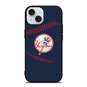 NEW YORK YANKEES BASEBALL LOGO ICON iPhone 15  Case Cover NEW YORK YANKEES BASEBALL LOGO ICON iPhone 15  Case Cover