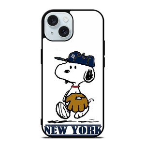 NEW YORK YANKEES SNOOPY iPhone 15  Case Cover